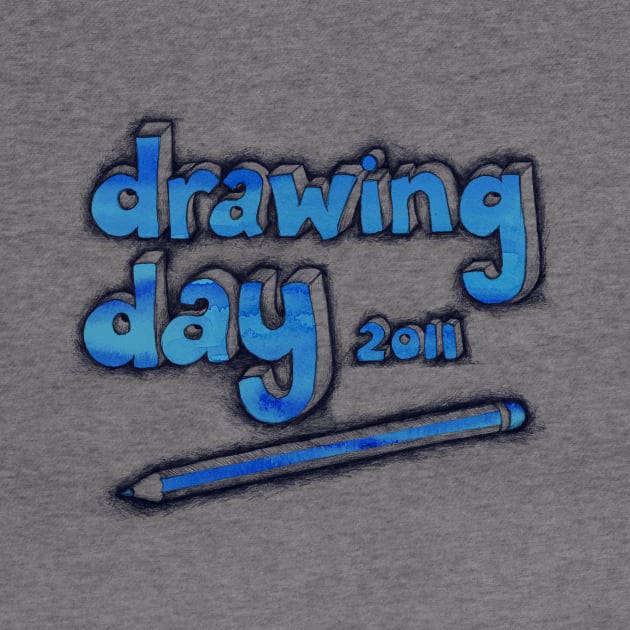 Drawing Day Tee 2 by micklyn